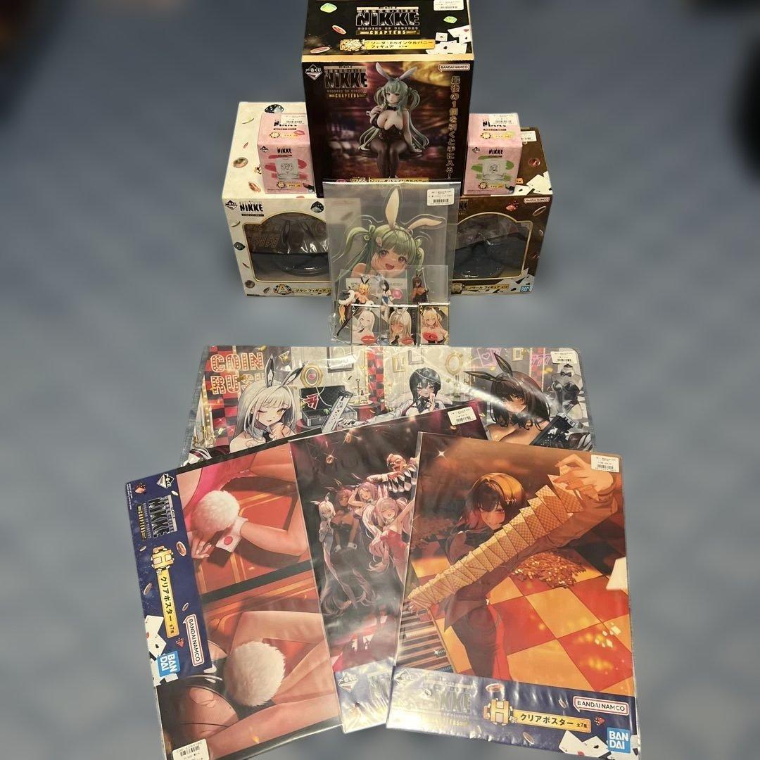 一番くじNIKKE A賞・B賞・D賞・E 賞・F賞ラストワン賞セット