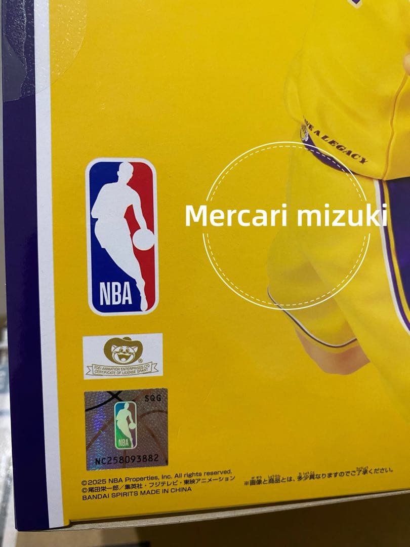 ONE PIECE レイカーズ　NBA フィギュア　ルフィ　MSP