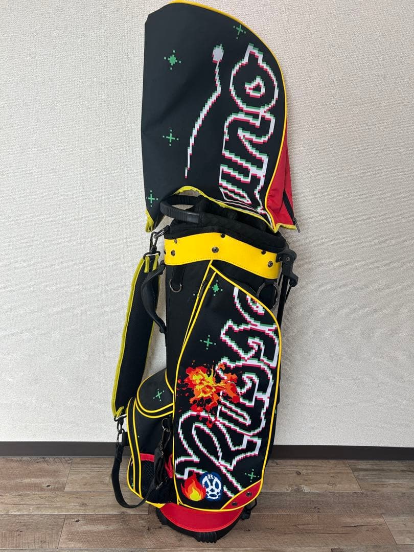 連休期間限定出品【美品】ラッセルノ ゴルフバッグ｜ラウンド2回使用のみ