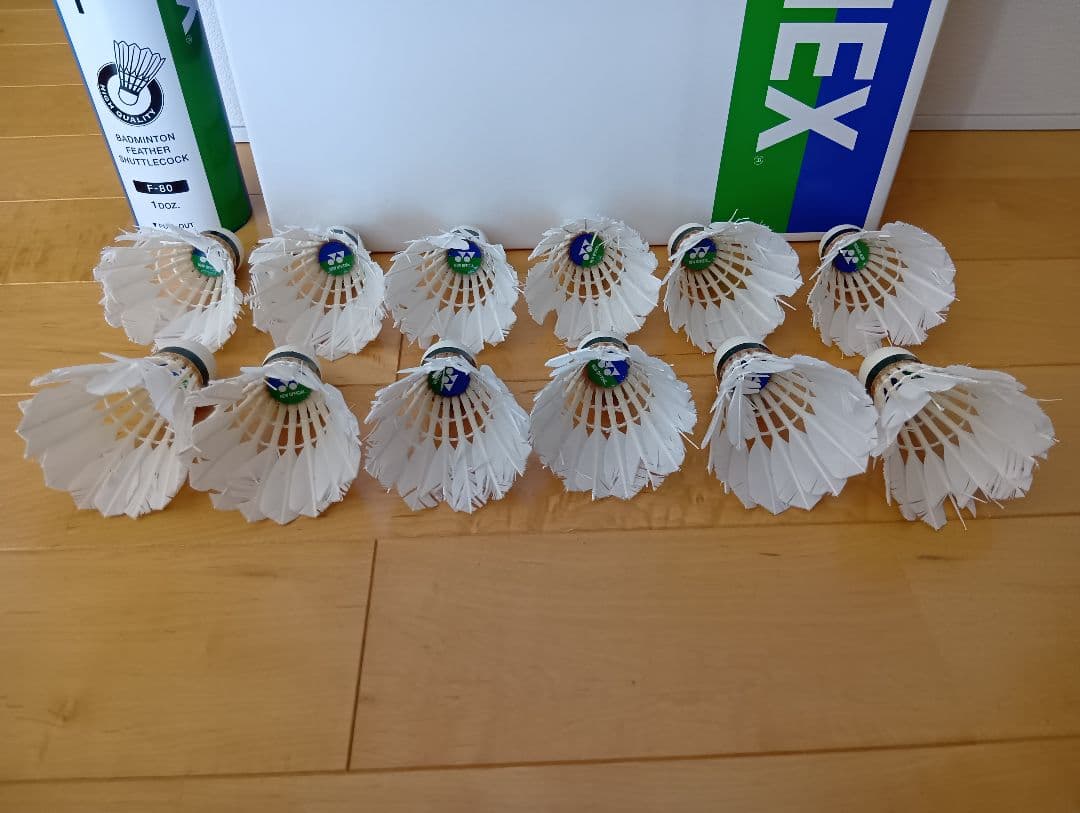 中古　ヨネックス　ニューオフィシャル　バドミントンシャトル　10ダース