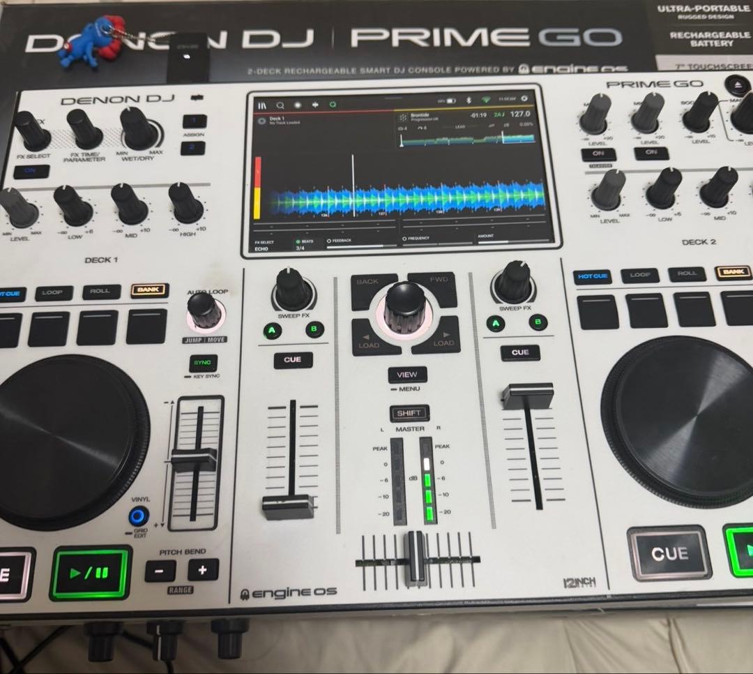 【極美品・ホワイトカスタム】Denon DJ PRIME Go
