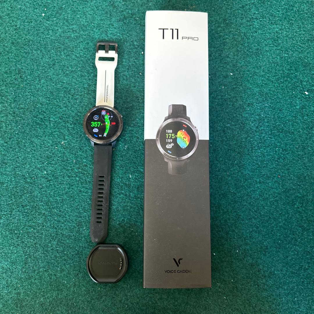 中古VOICE CADDIE T11 Pro GPSナビ ゴルフウォッチ