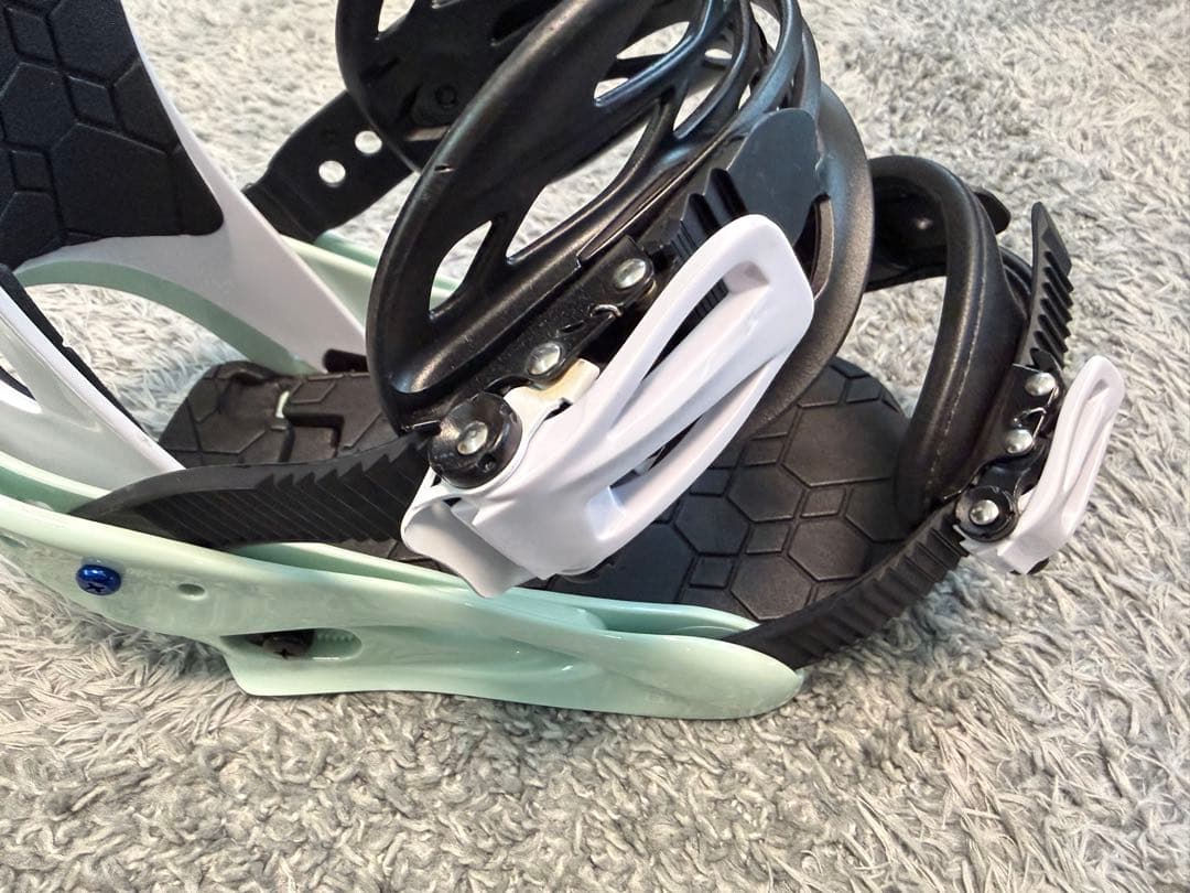 Burton スノーボードビンディング キッズ スモール ブラック/ミント