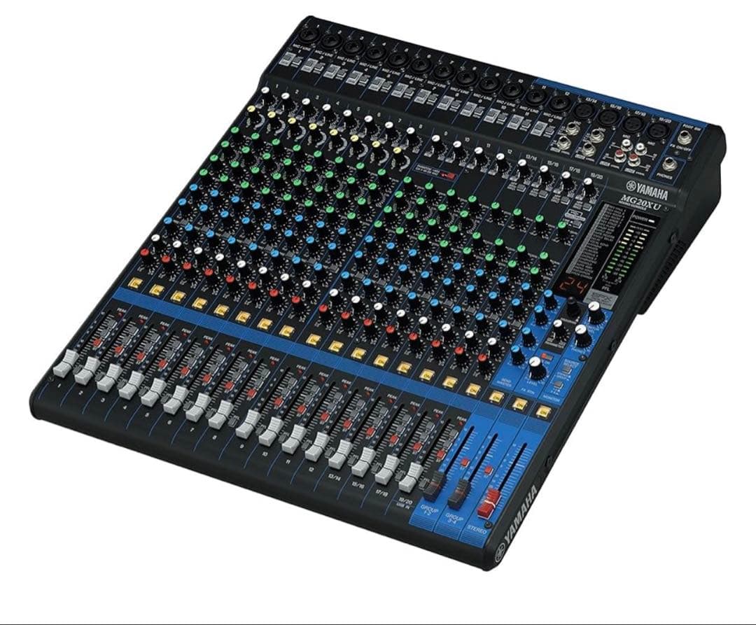 YAMAHA MG20XU・アナログミキサー・USBオーディオインターフェース
