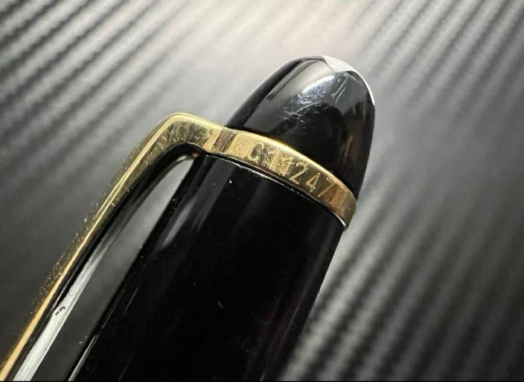 美品 モンブラン 165 ペンシル ブラック×ゴールド 0.5mm