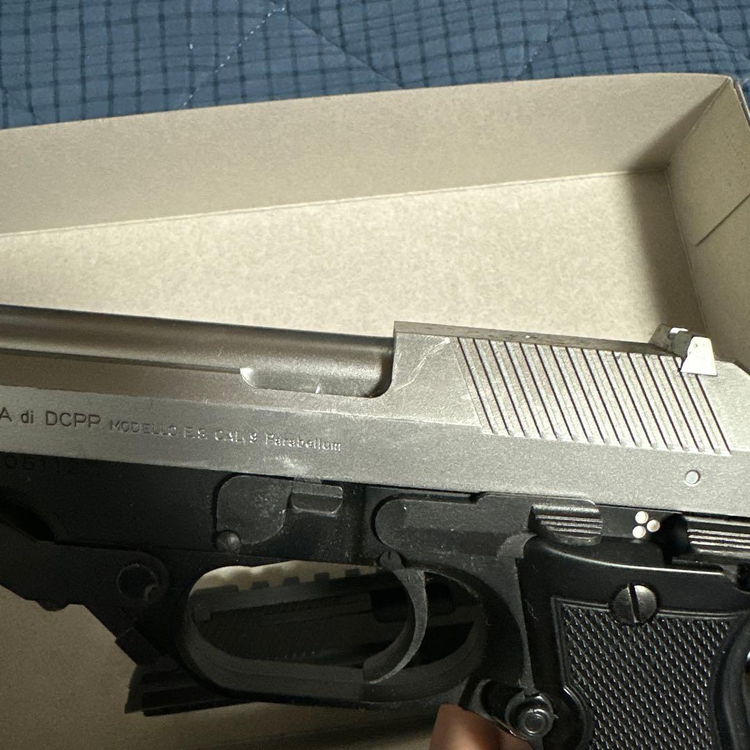 東京マルイ　電動ハンドガン　M93R シルバースライド　一体型マウントレイル付き