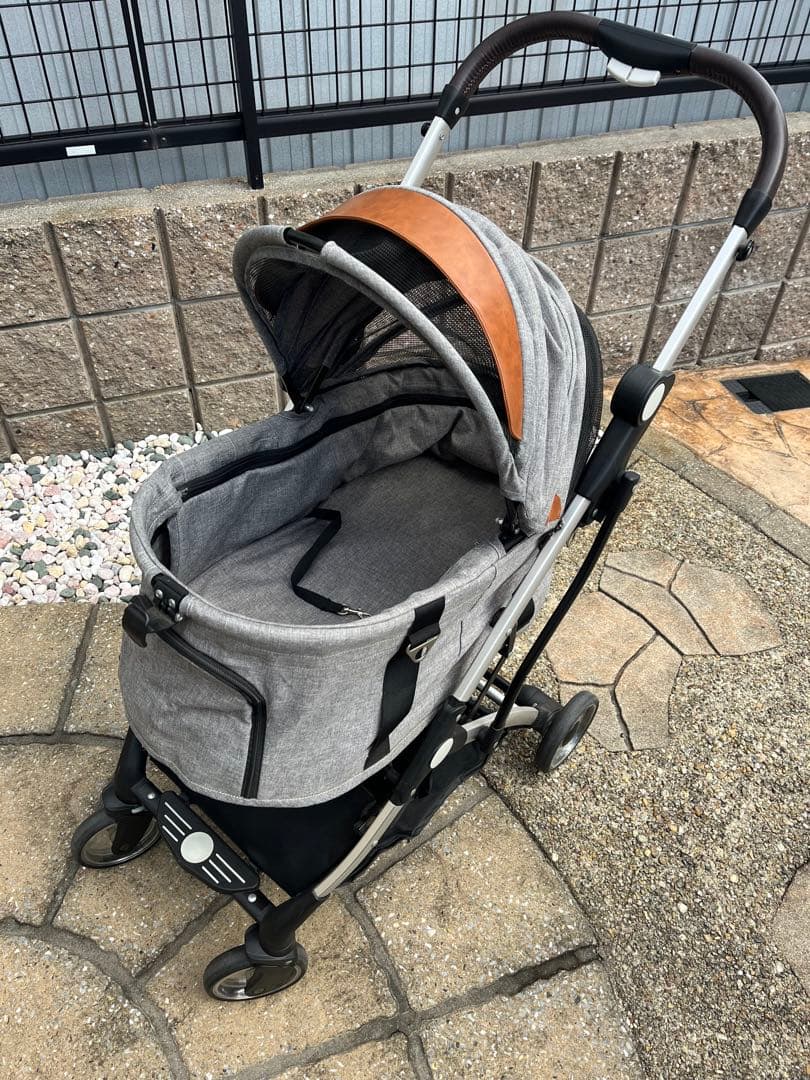 お値下げ‼️ペットカート 折りたたみ式　分離型