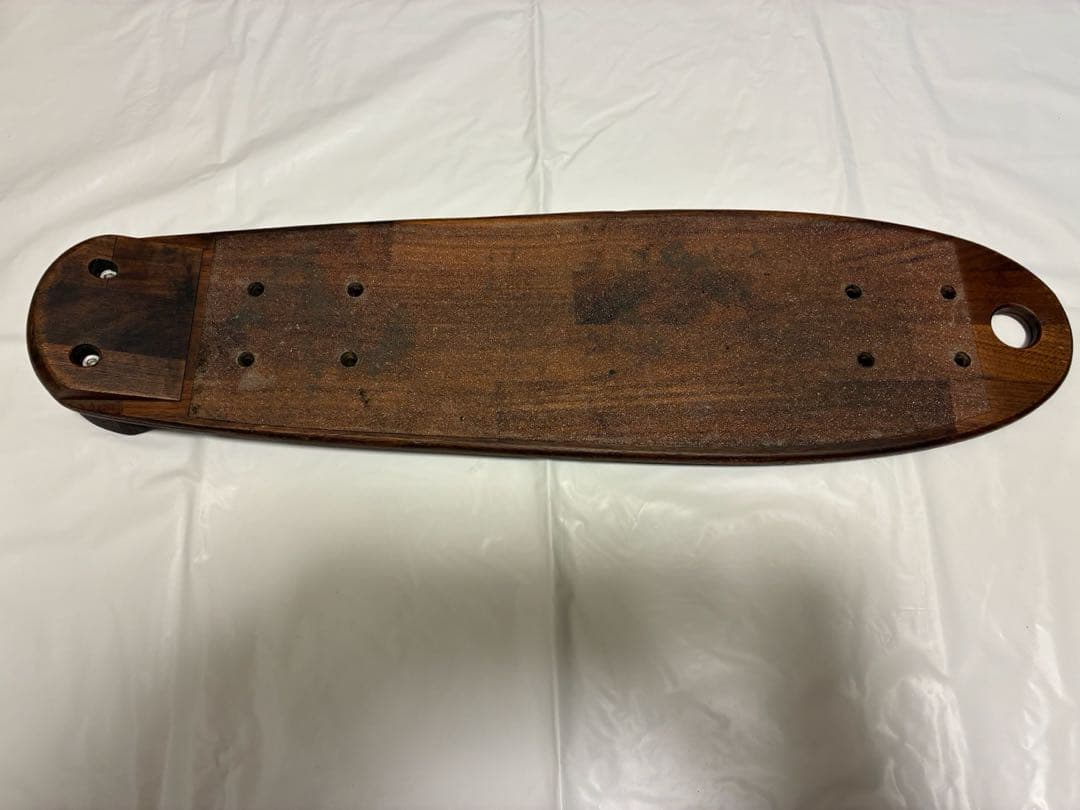 【中古】オリジナル木製スケートボードデッキ 約22インチ