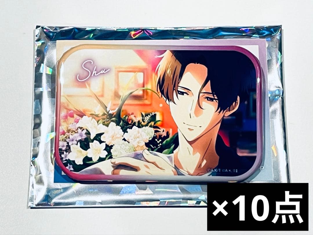 ツルネ スクエア缶バッジコレクションB 藤原愁 10点セット