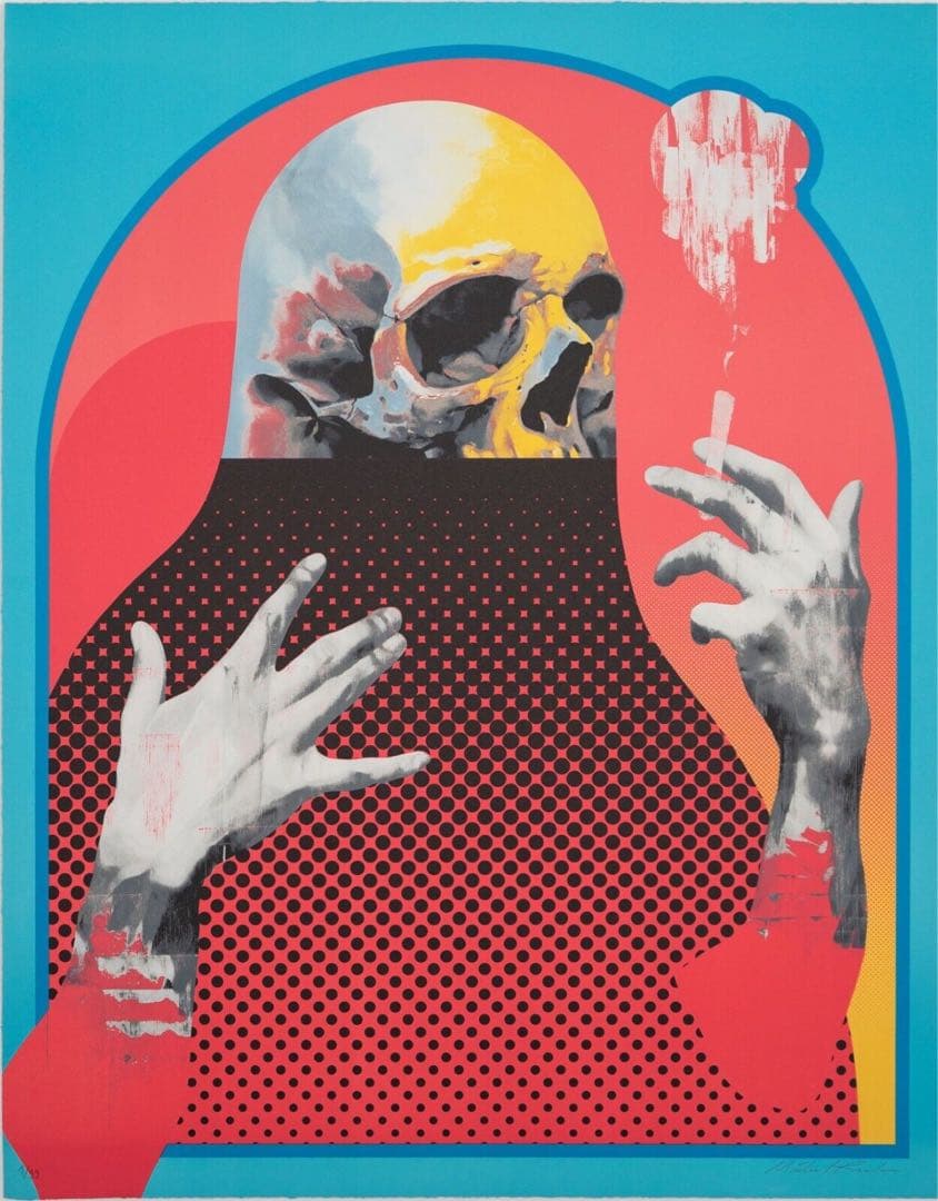 絵画 Michael Reeder-EternalParadise Litograph