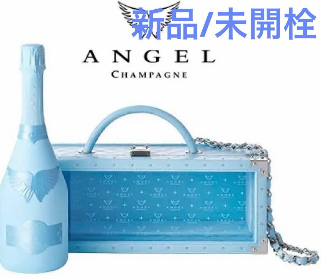 エンジェル シャンパン ドゥミセック ブルー 箱入り　未開栓