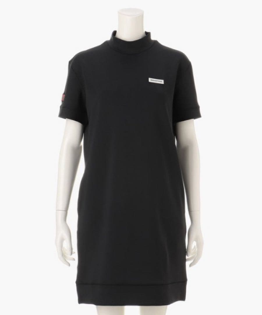 BRIEFING 黒 ブラック 半袖 ワンピース