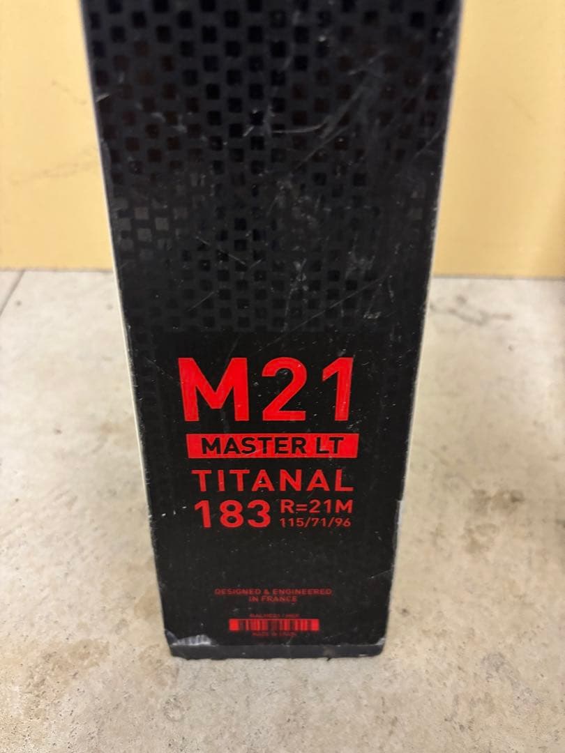 ROSSIGNOL M21 スキー 板 ブラック/レッド