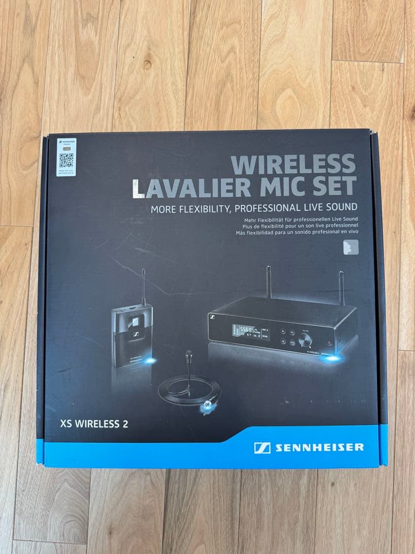 ゼンハイザー　ワイヤレスマイク（ラベリア）XSW 2-ME2-JB マイク