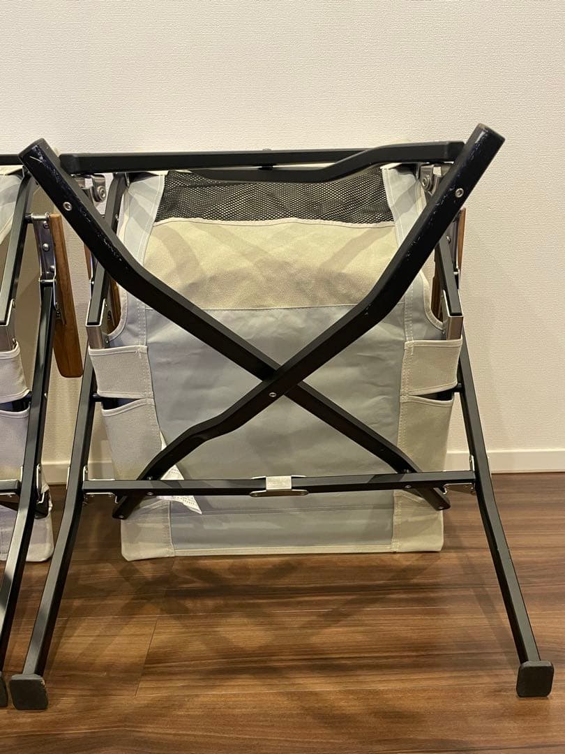 スノーピーク ローチェアショート　アイボリー2脚セット