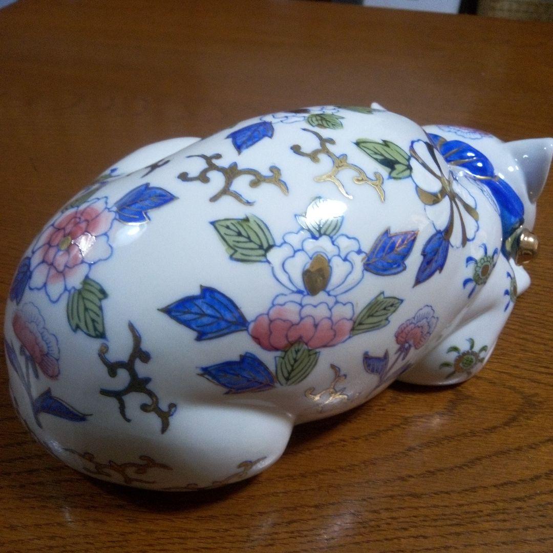 伊万里焼　眠り猫