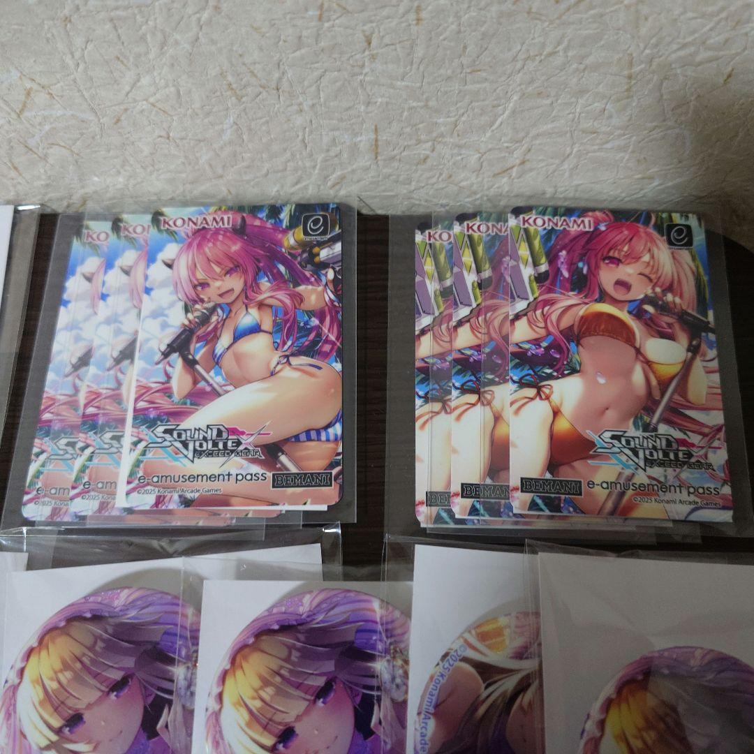 コナミ プレミアムくじ　SOUND VOLTEX くじ　まとめ売り