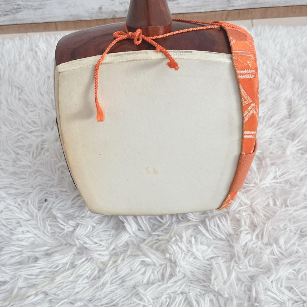 中棹三味線 ケース付き 昭和レトロ