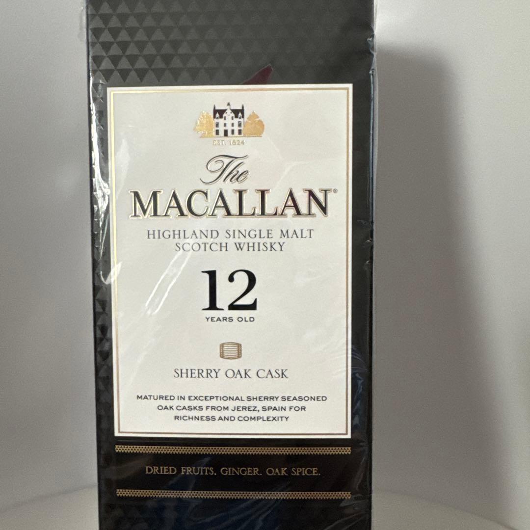 The Macallan 12年 シェリーオークカスク 700ml
