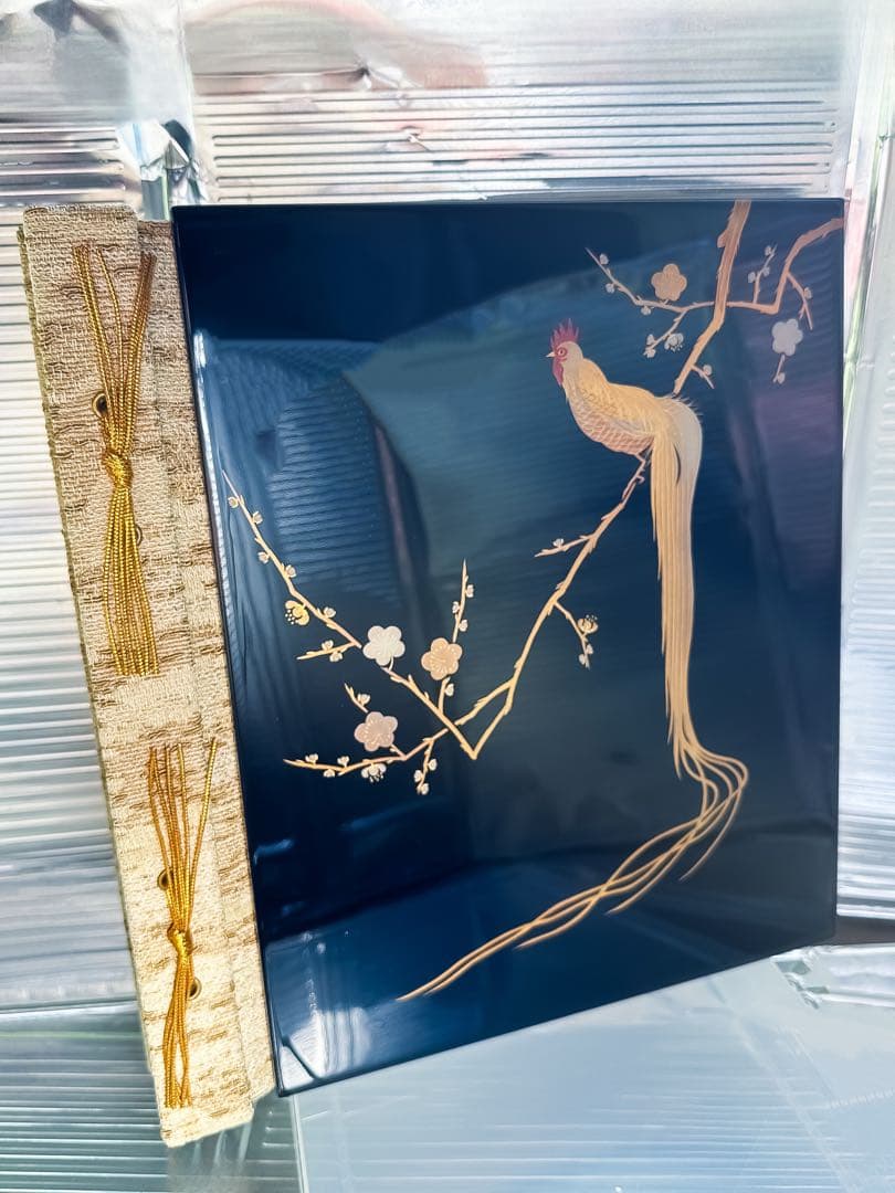 平安象彦京漆器【未使用】蒔絵 写真帳〈特典有〉JAPAN 京都 工芸品