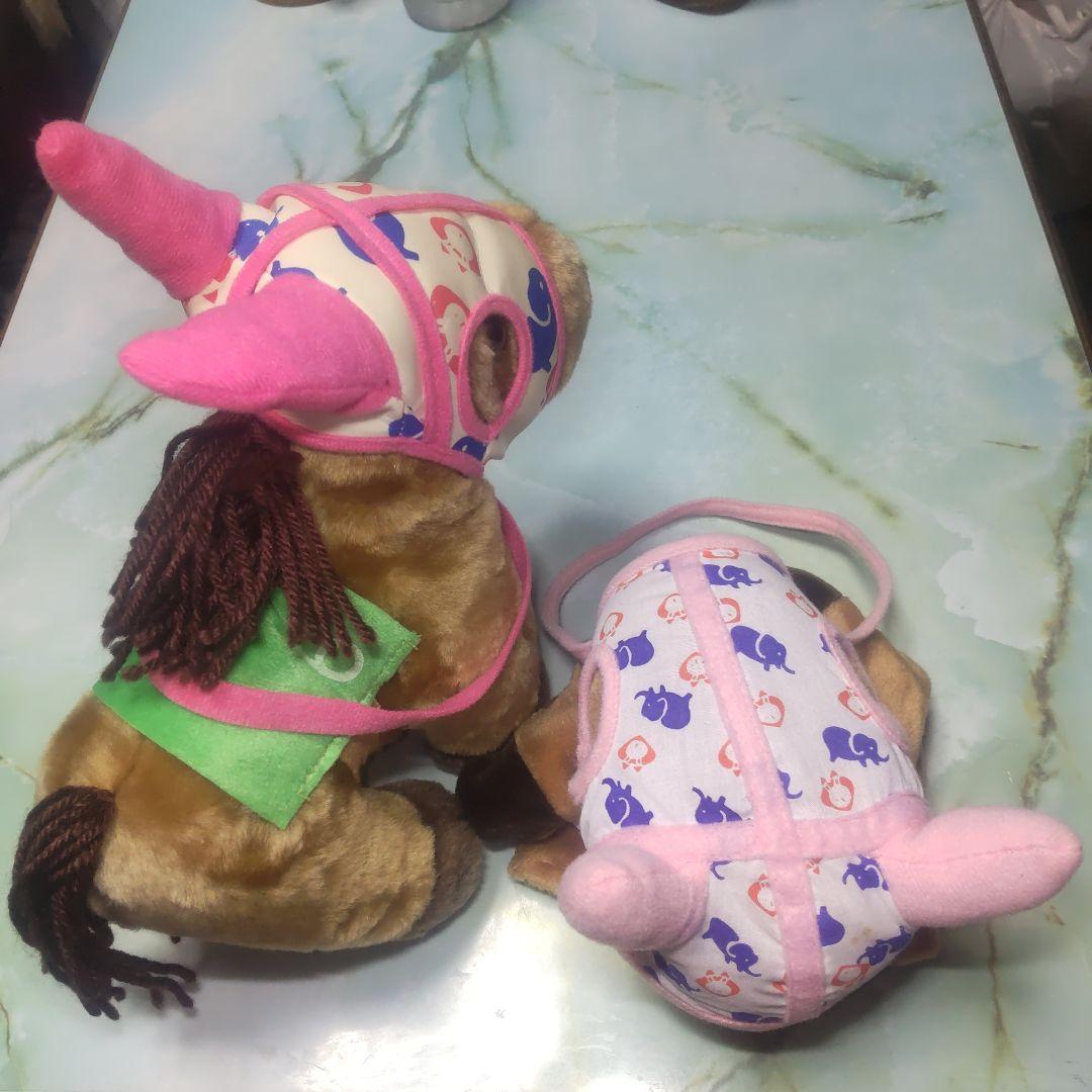 ハルウララぬいぐるみ＆パペットぬいぐるみ