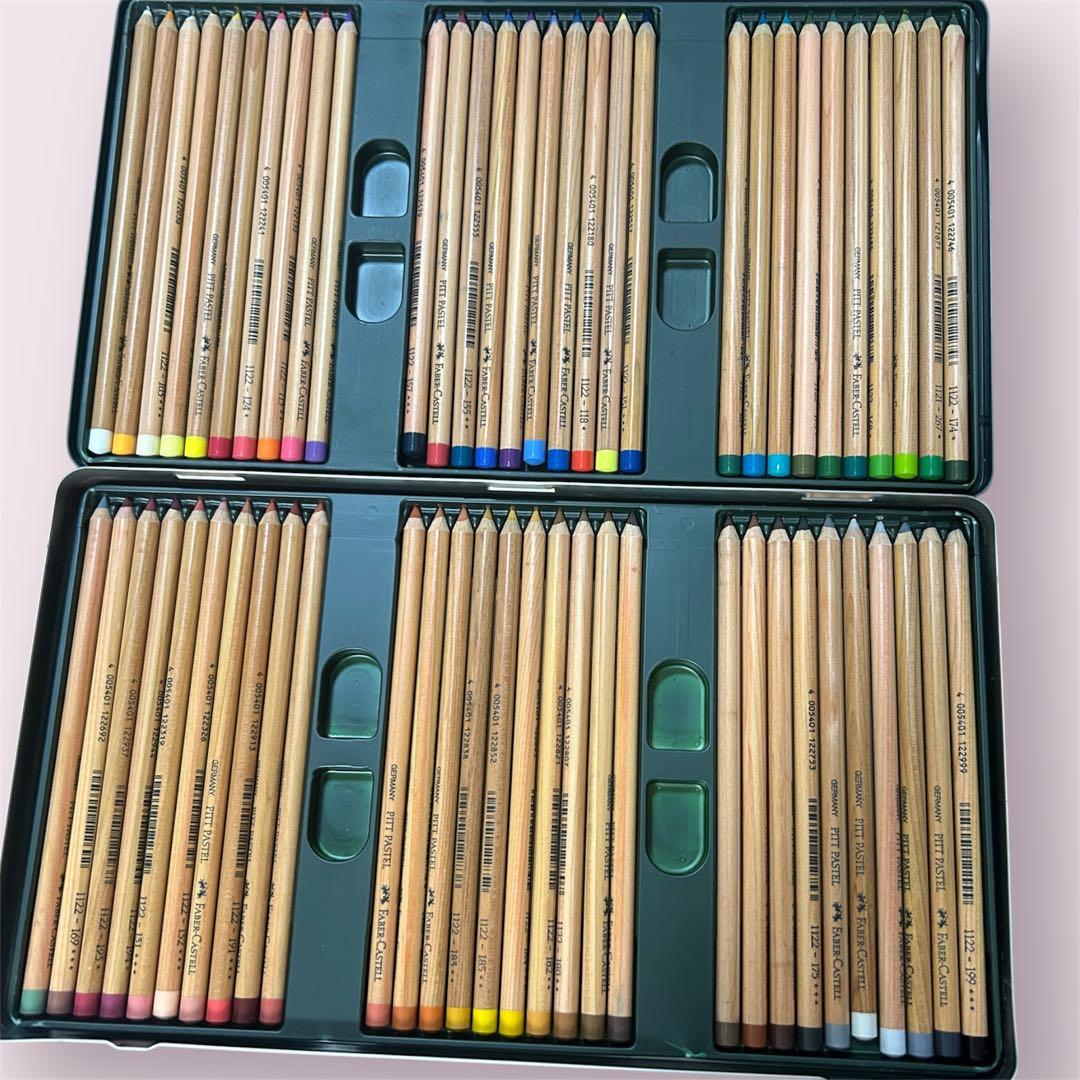 FABERCASTELL 水彩色鉛筆 パステルペンシル ピット60色