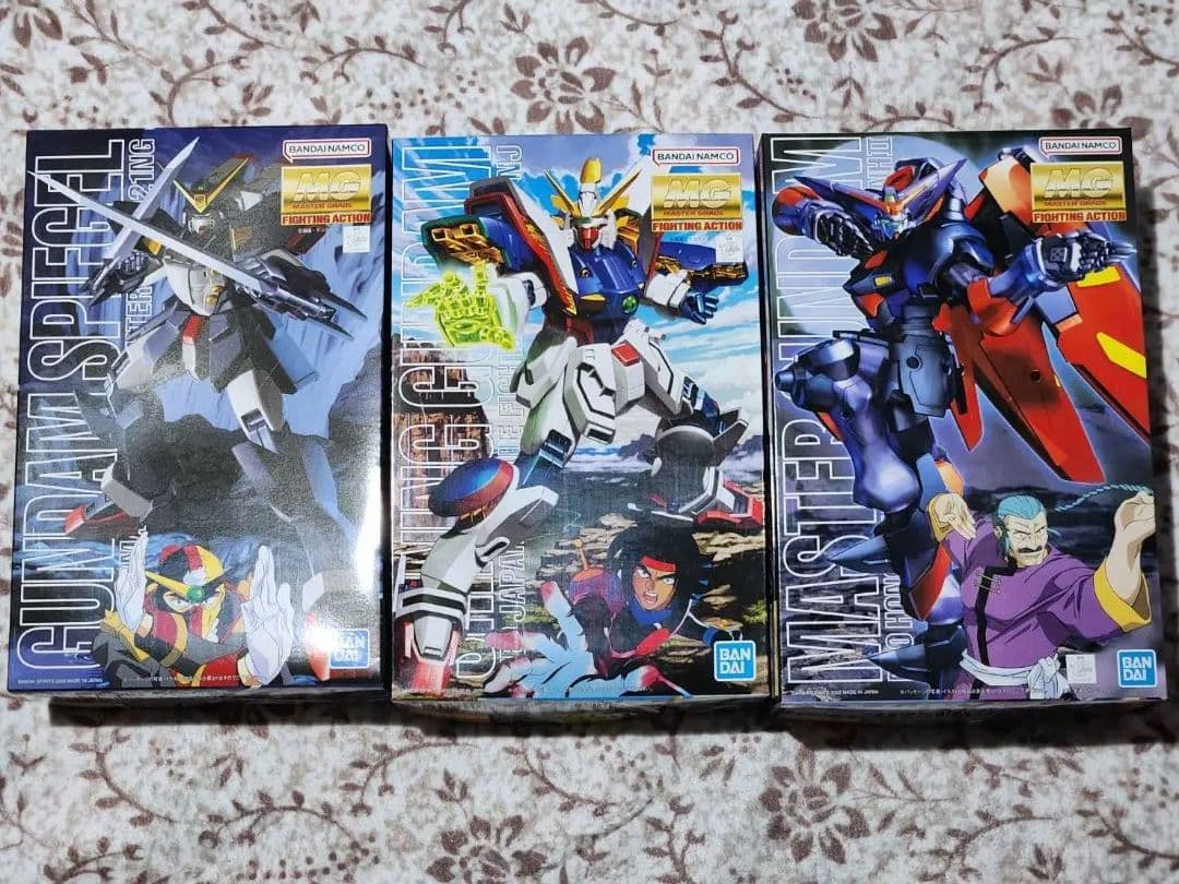 Gガンダム関連 MG ガンプラセット