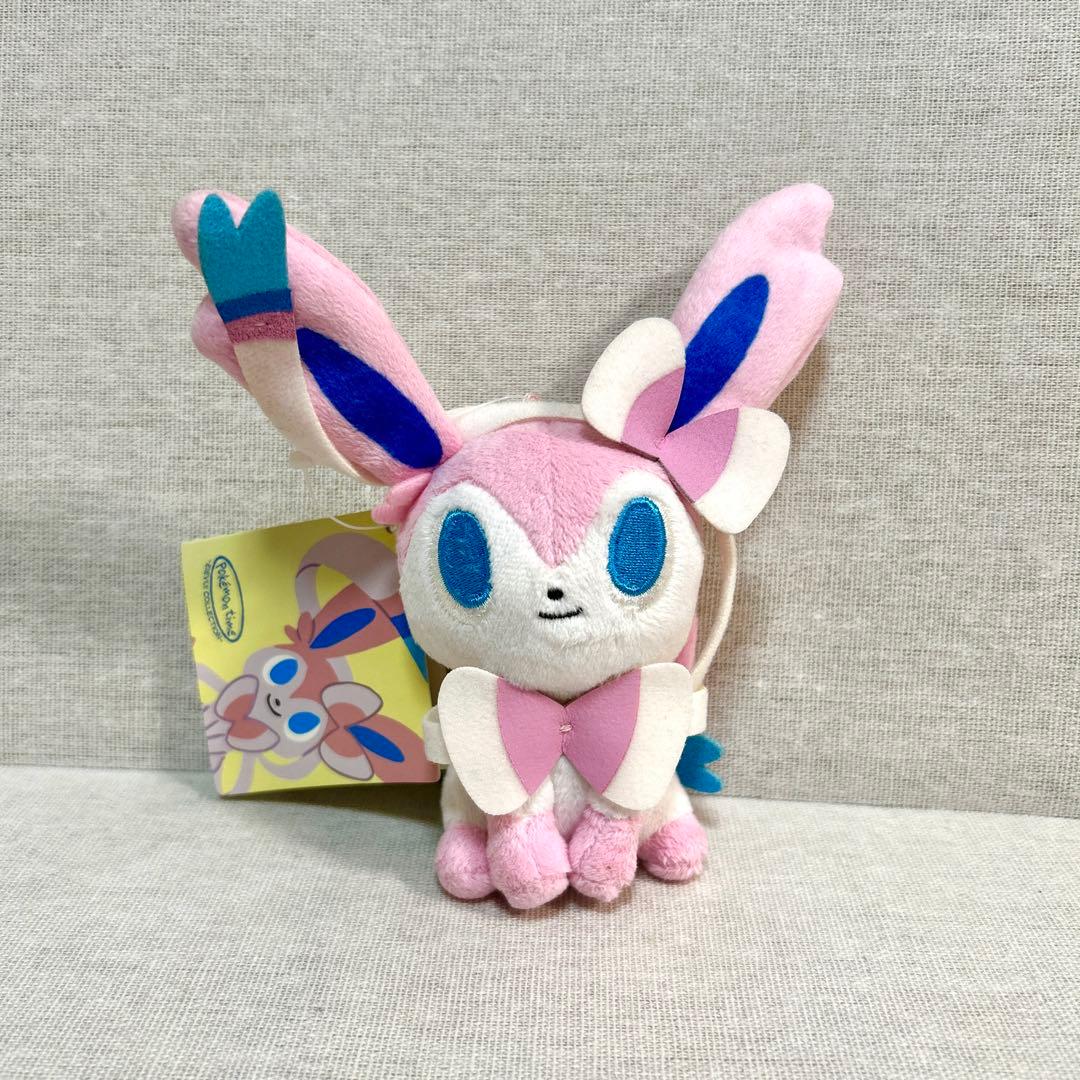 ポケモンセンター　ポケモンタイム　ニンフィア　マスコット　タグ付き