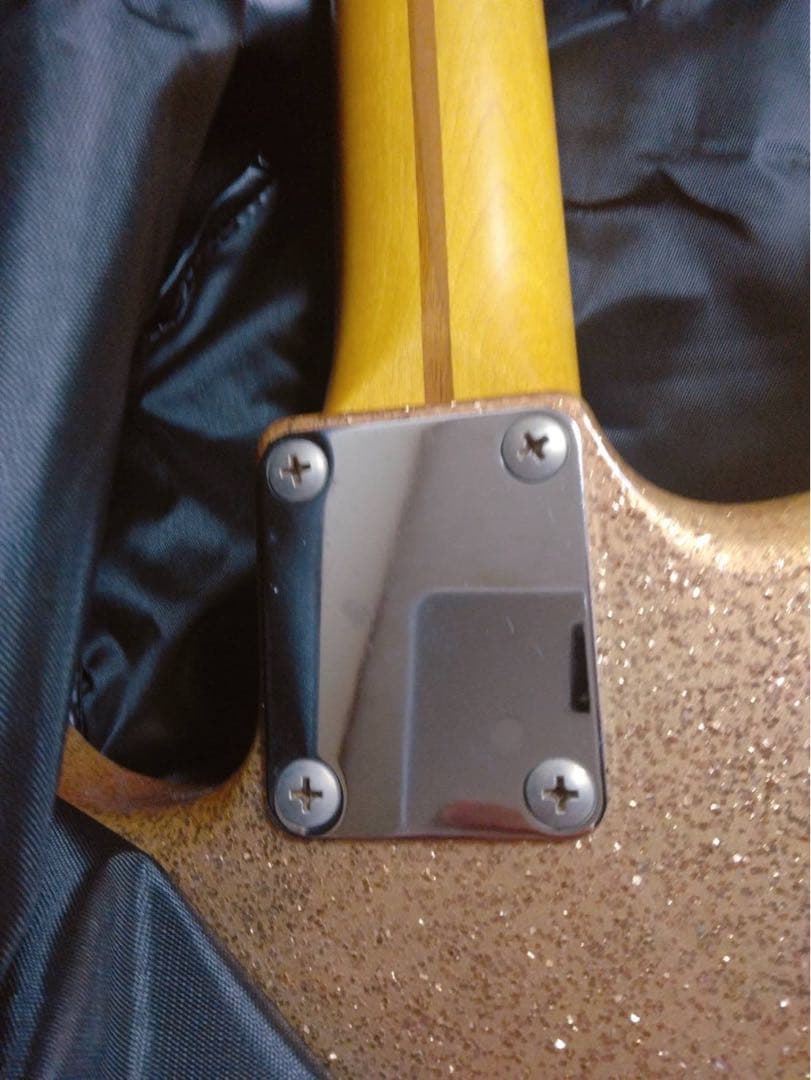 fernandes ラルク　kenモデル　ピンク　ラメ　ギター　フェルナンデス