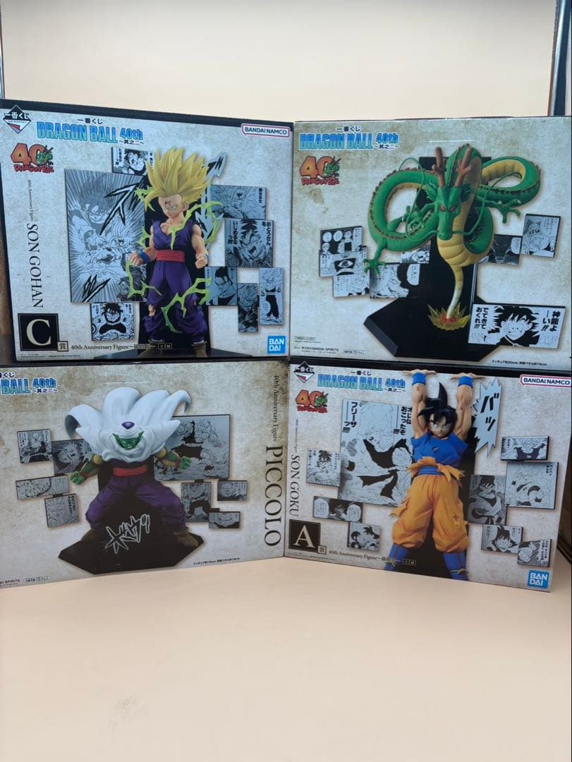 一番くじ ドラゴンボール　40th ～其之二～ フィギュア4体セット
