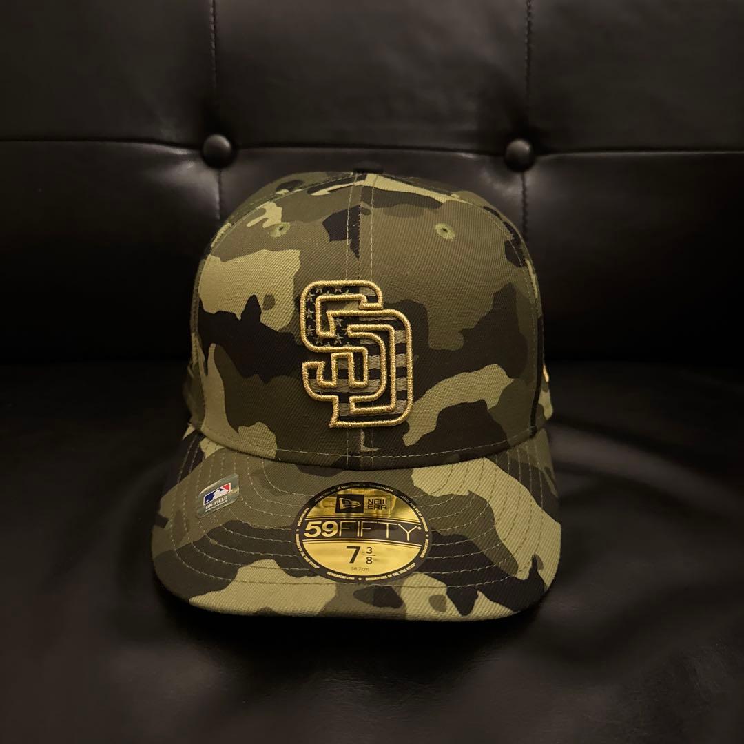 New Era 59FIFTY パドレス アームド・フォーシズ・デー　カモフラ柄