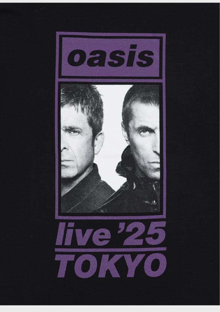 oasis ツアーTシャツ Tokyo 1025