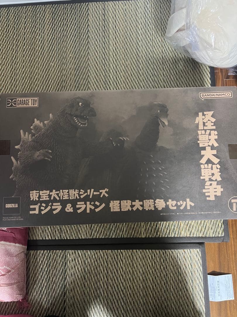 東宝大怪獣シリーズ　エクスプラス　ゴジラ＆ラドン 怪獣大戦争セット　怪獣大戦争