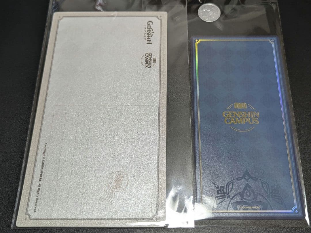 原神 ロンドン EU 海外特典 放浪者 ブックマーク セット