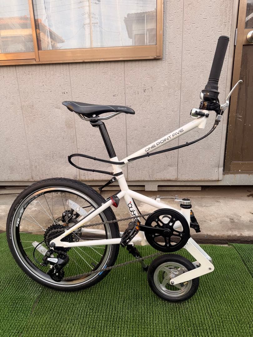 outre 自転車 1.5輪車 ONE POINT FIVE アウトレ ホワイト