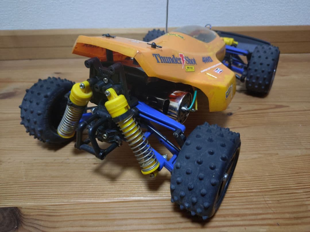 タミヤ　サンダーショット　サーボ　アンプ　受信機　セット　ラジコン