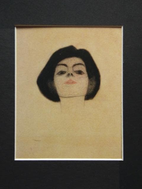 Egon Schiele、エゴン・シーレ【MADCHENKOPF】