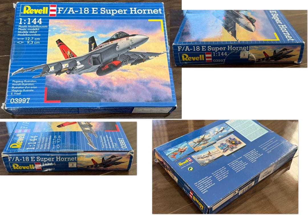 だ*♡様 戦闘機プラモ 1/144 6機セット(技MIX、ドイツレベル)