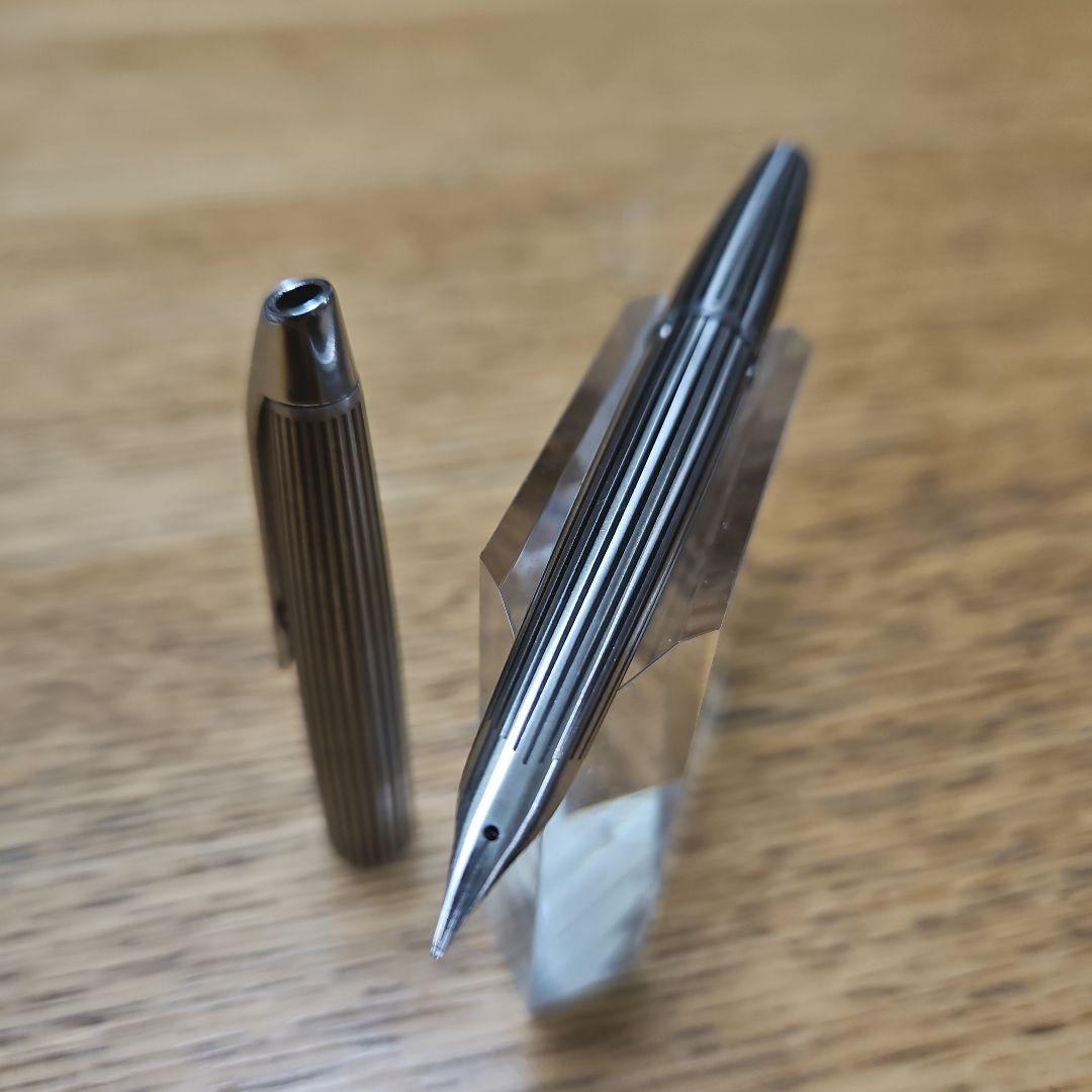 【幻の希少品】 PILOT ミュー ストライプ 廃盤 蝕刻　ヴィンテージ 超美品