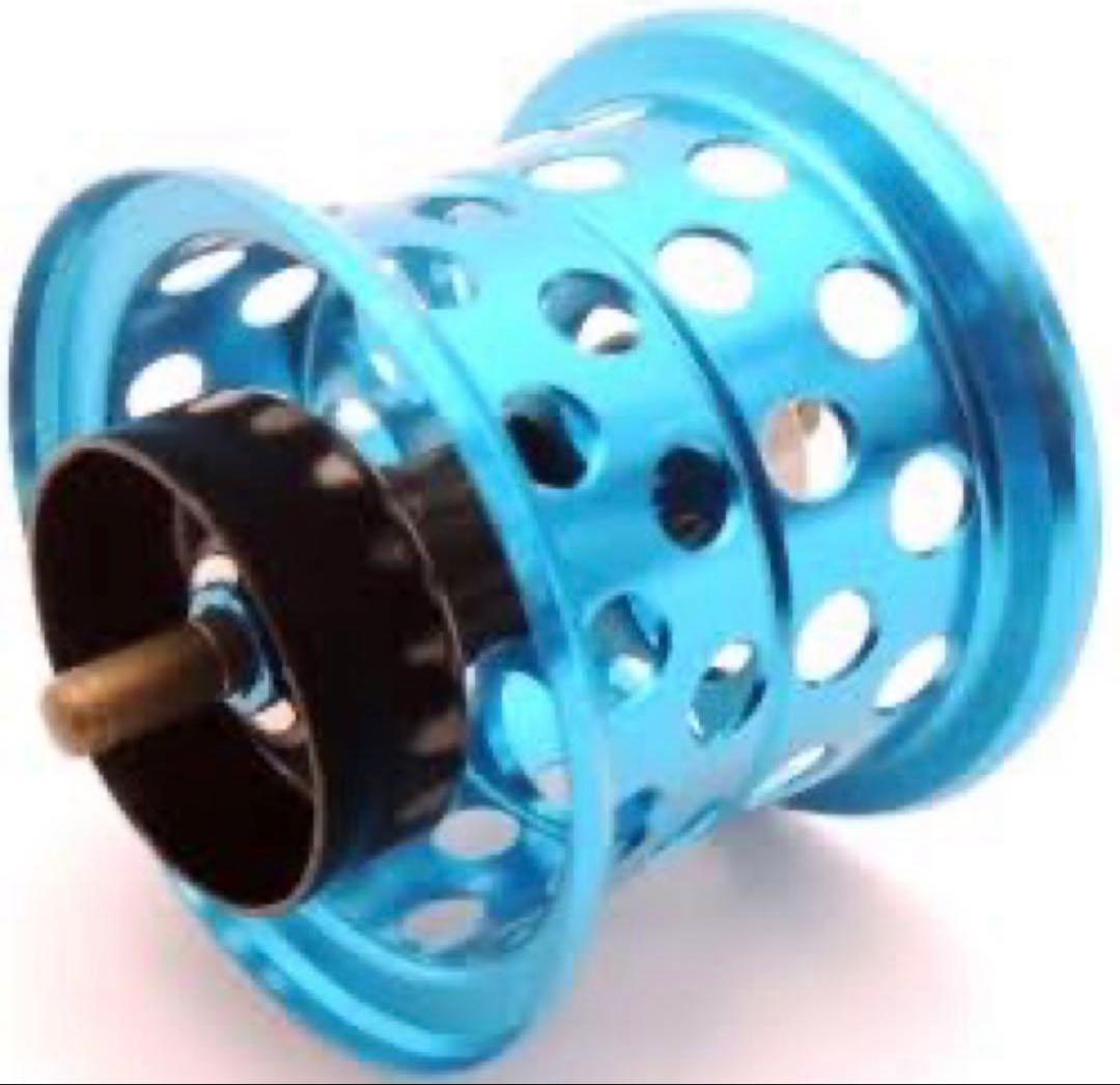 KTFフィネススプールKAHENスティーズCT用Ver2 30φライトブルー