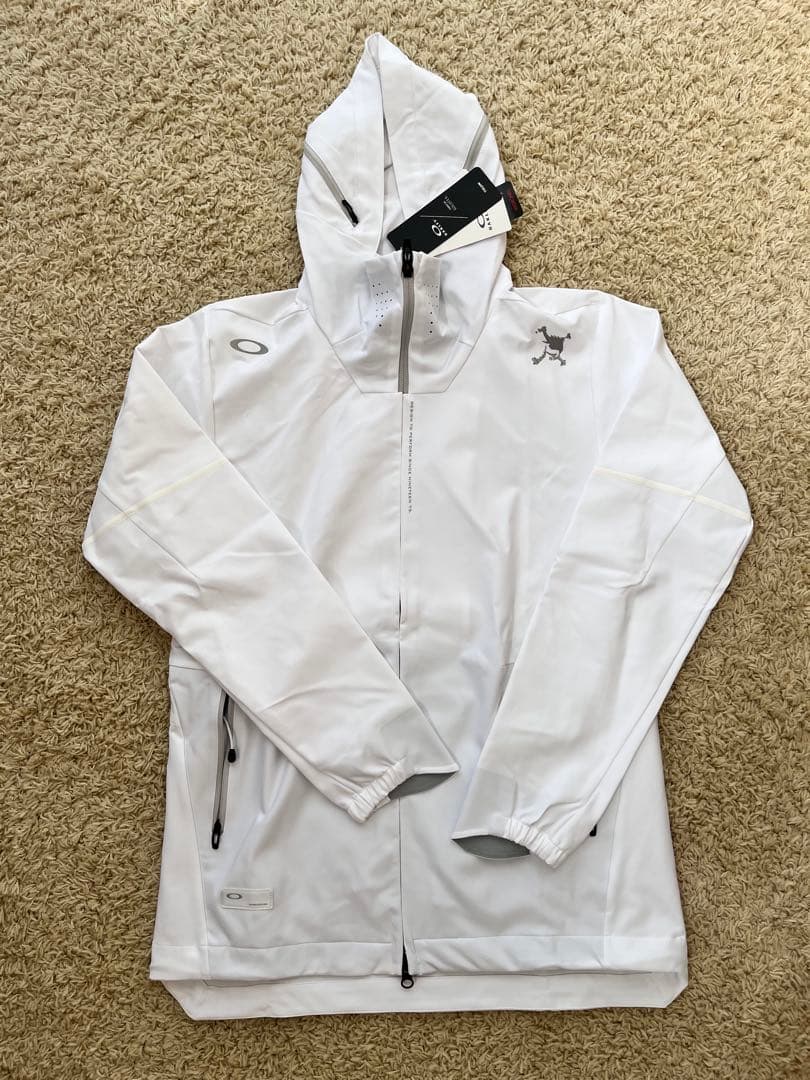 【新品】Oakley フード付きジャケット ホワイト
