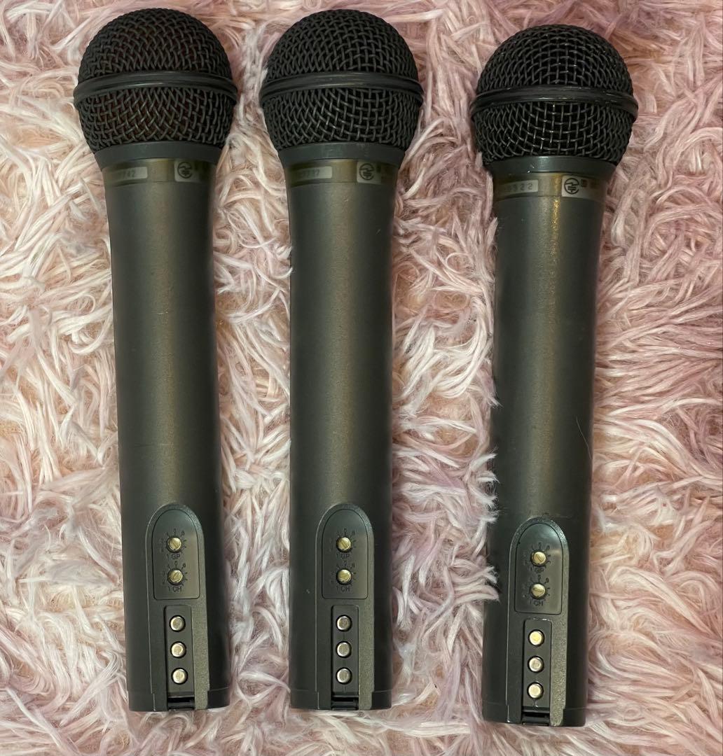 SONY 業務用B帯ワイヤレスマイク 6波セット (ハンド3本/ピン3本)