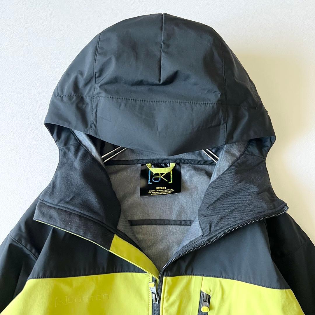 3244【美品】バートン　ジャケット ak バイカラー ウィンドストッパー