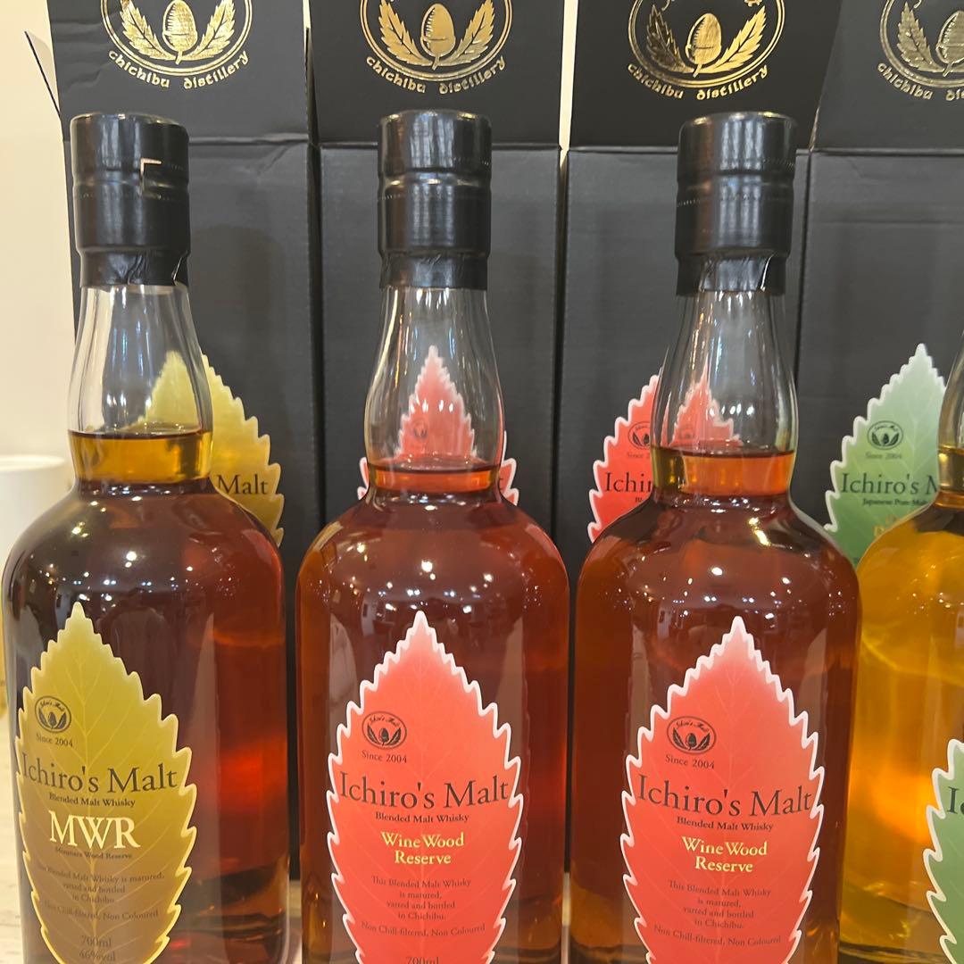 イチローズモルト リーフラベル 6本セット新品箱付き