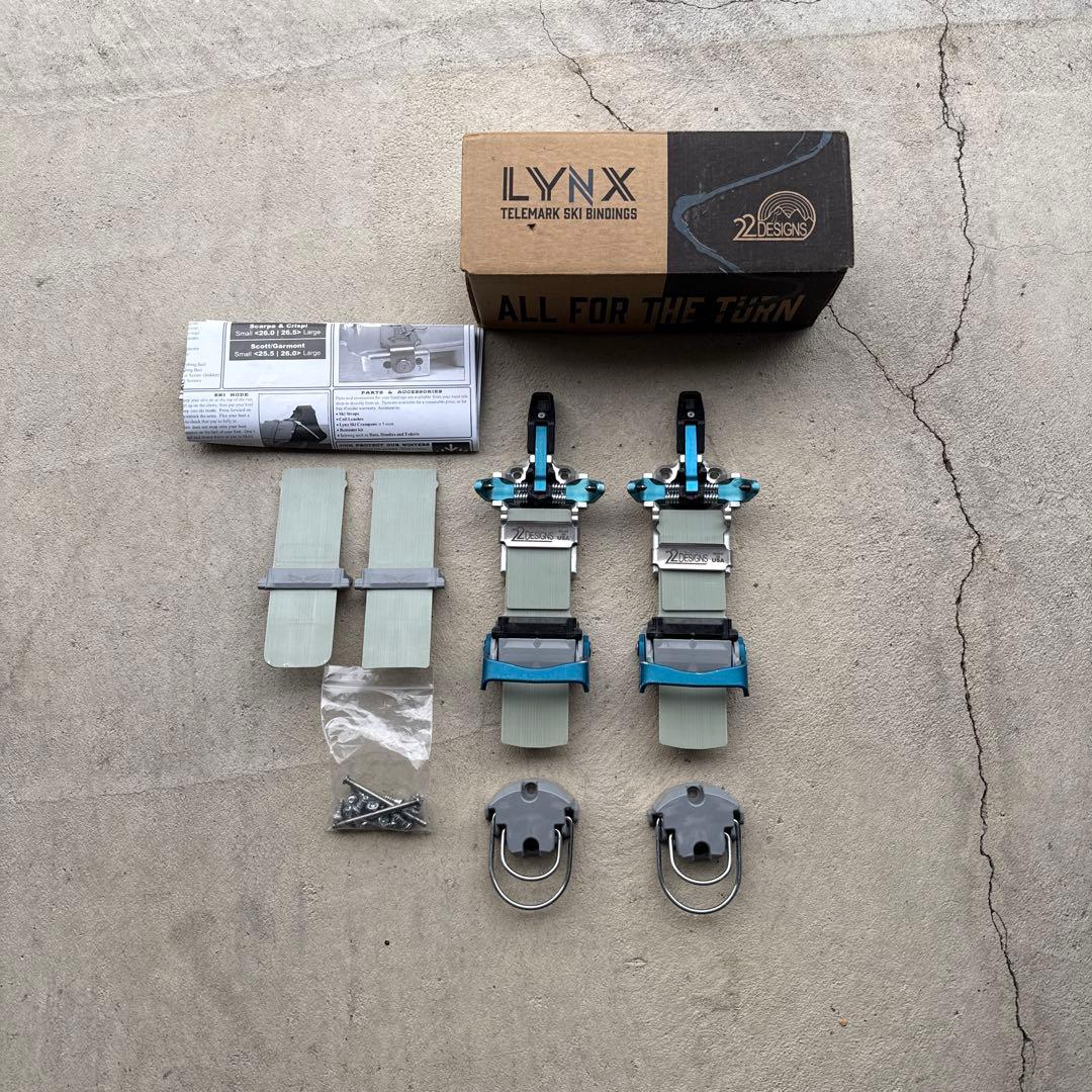 22 designs NTNテレマーク ビンディング LYNX Sサイズ