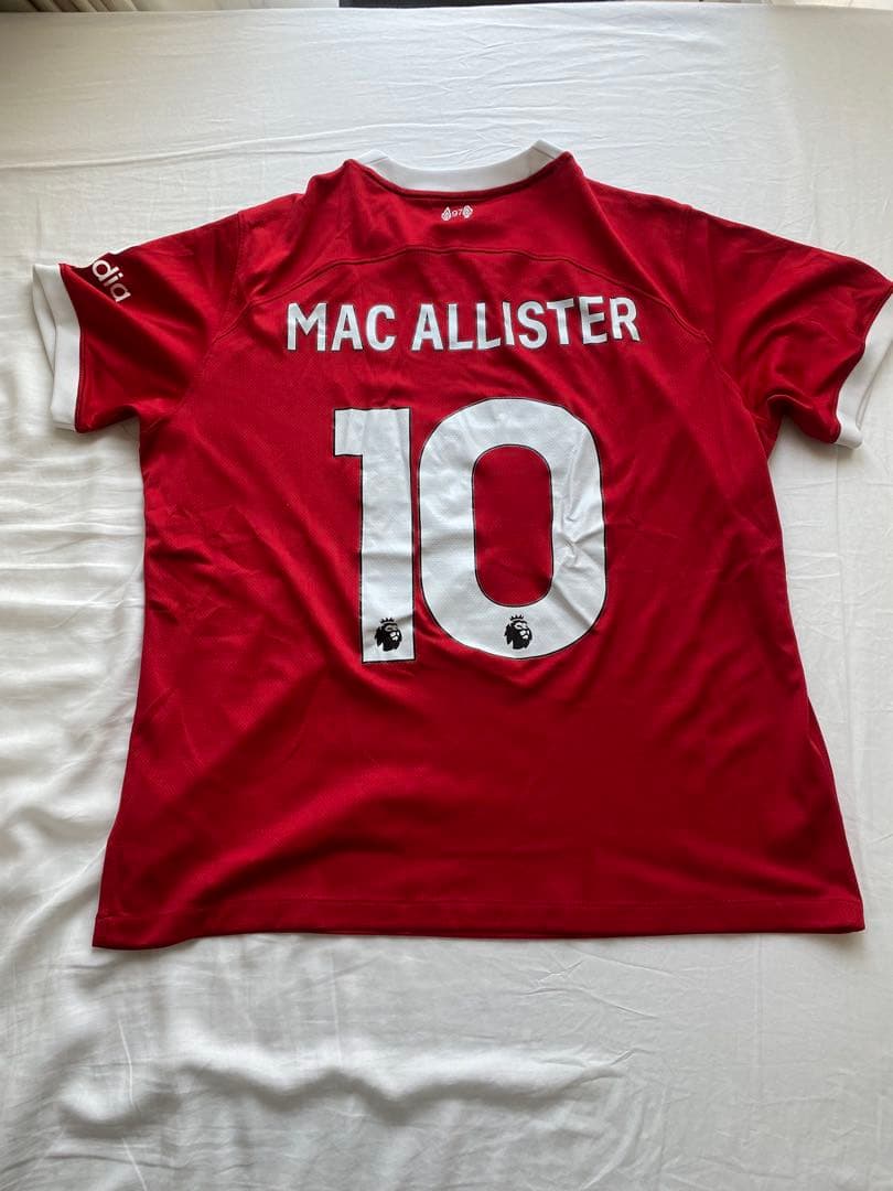 【マクアリスター】リヴァプール 23/24 ホーム レプリカユニフォーム　半袖