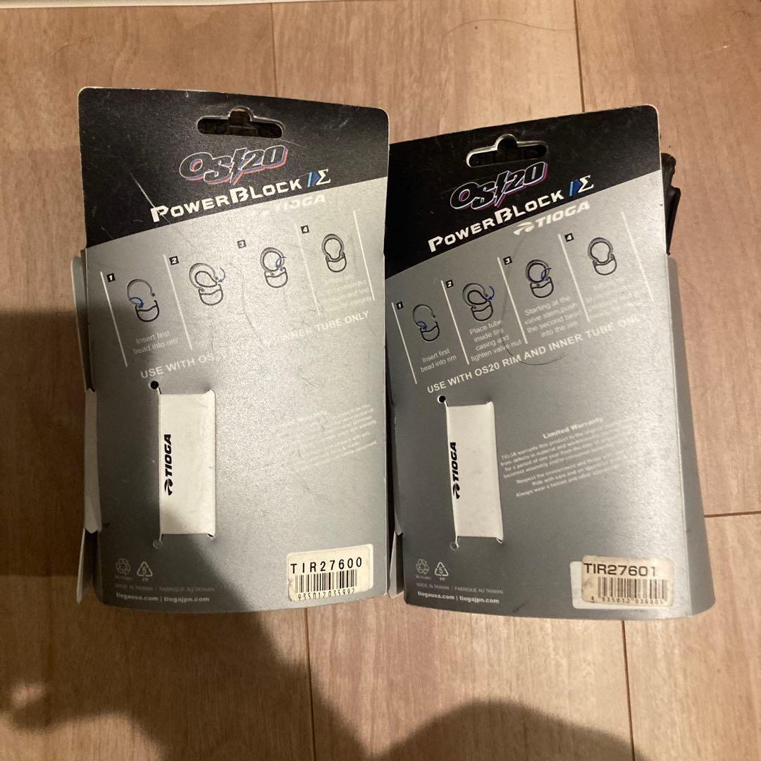 20(451)インチリムとTIOGA20(451)インチ×1.6・1.85タイヤ