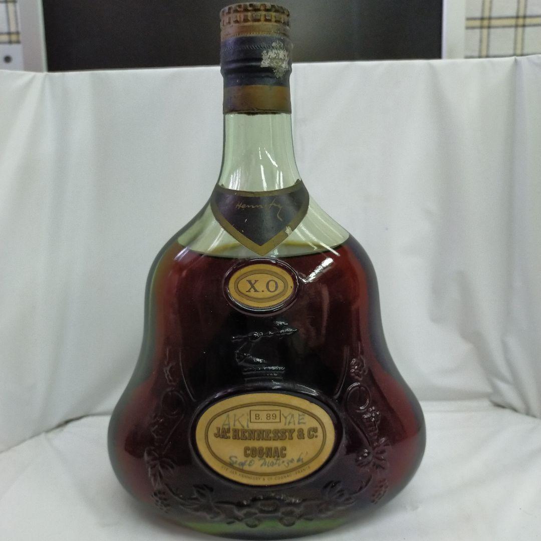 モ12 Hennessy　ヘネシー　COGNAC　X.O グリーンボトル