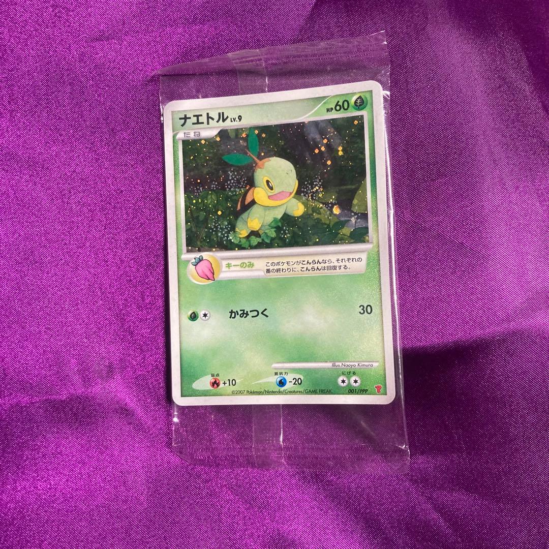 ポケモンカード　ナエトル　プロモ3枚組