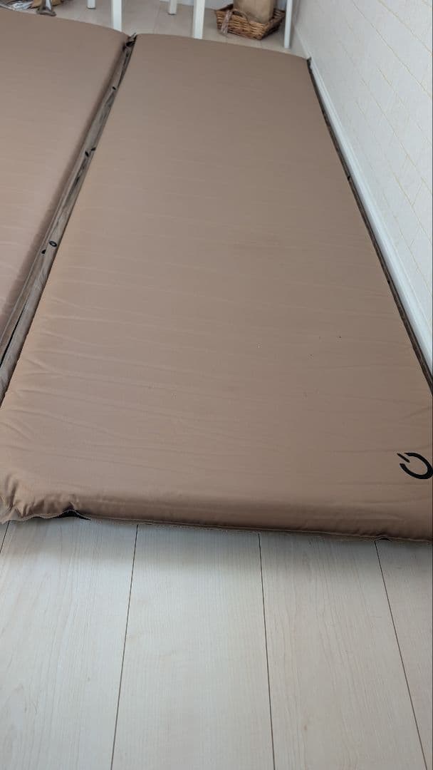 クイックキャンプ インフレーターマット 8cm シングル 3個セット　車中泊